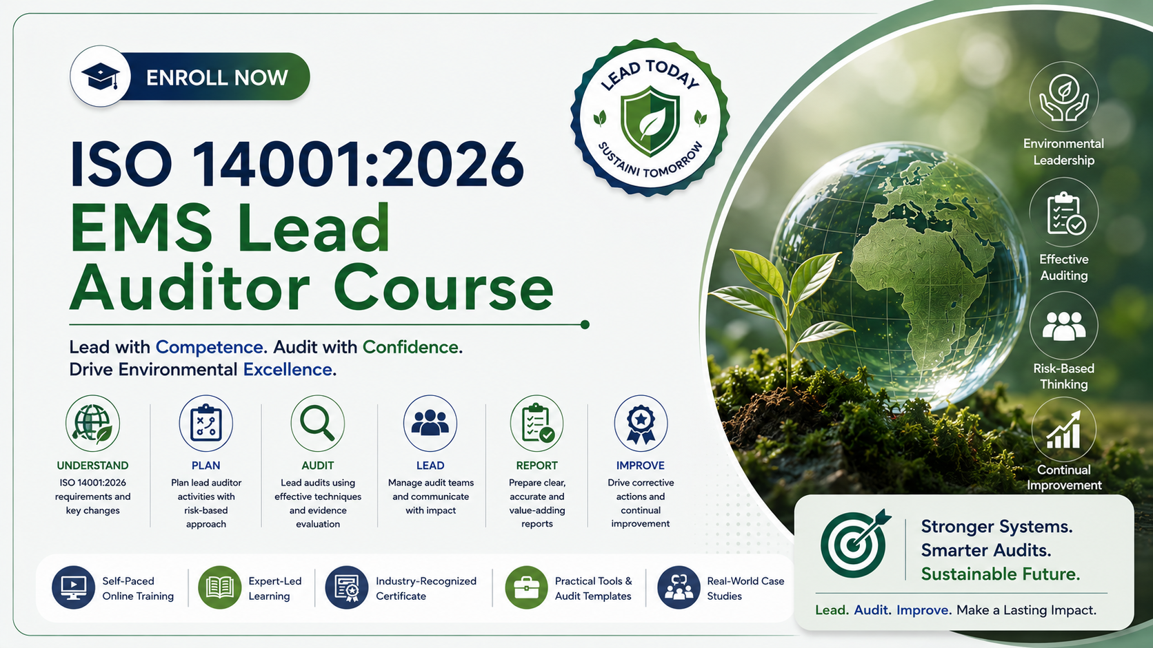 ISO 14001:2026 EMS Lead Auditor Course